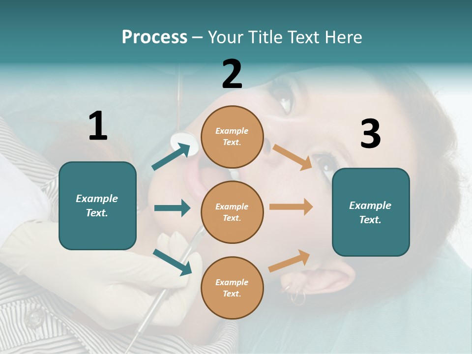 Close Mouth Healthy PowerPoint Template