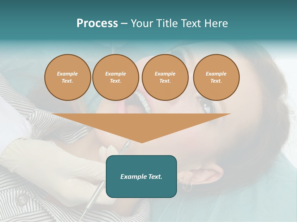 Close Mouth Healthy PowerPoint Template