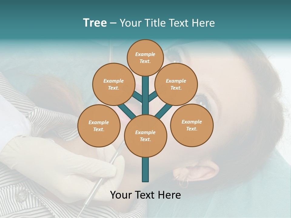 Close Mouth Healthy PowerPoint Template