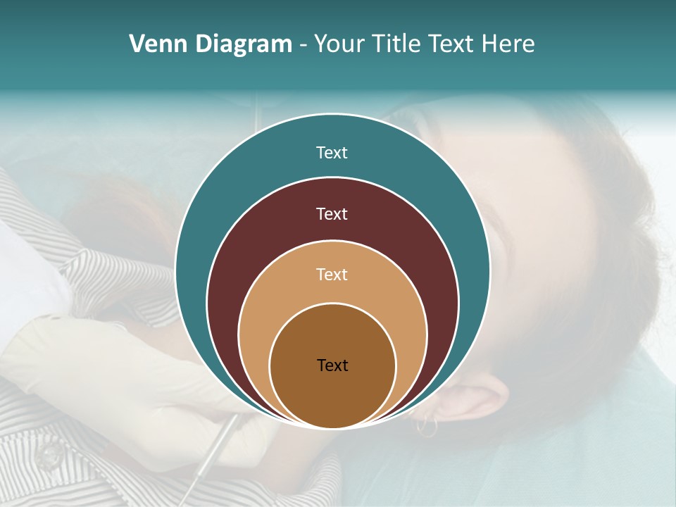 Close Mouth Healthy PowerPoint Template