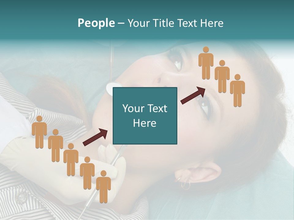 Close Mouth Healthy PowerPoint Template