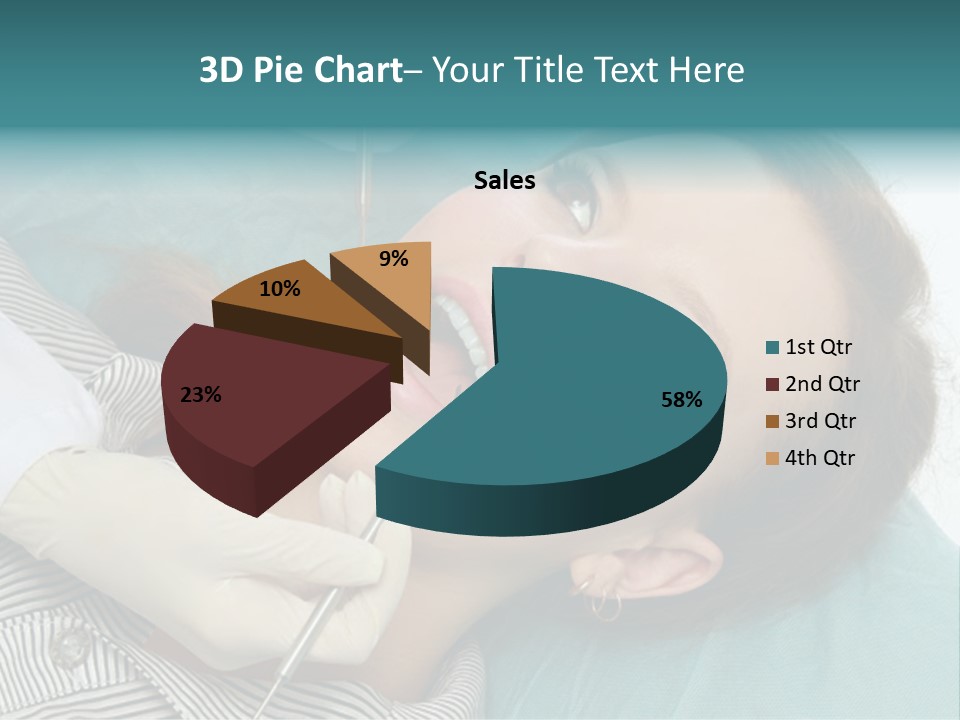Close Mouth Healthy PowerPoint Template