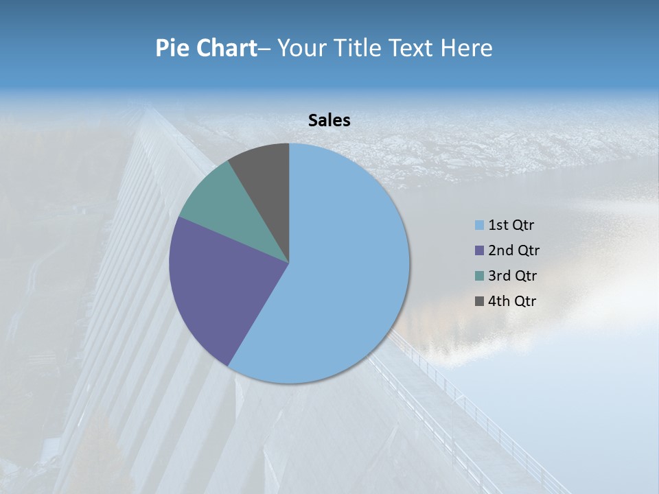 Dam Hydroelectric Autumn PowerPoint Template