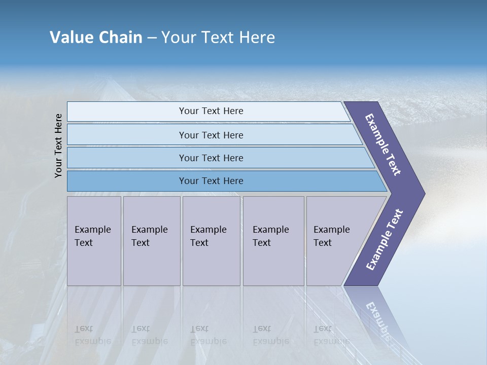 Dam Hydroelectric Autumn PowerPoint Template