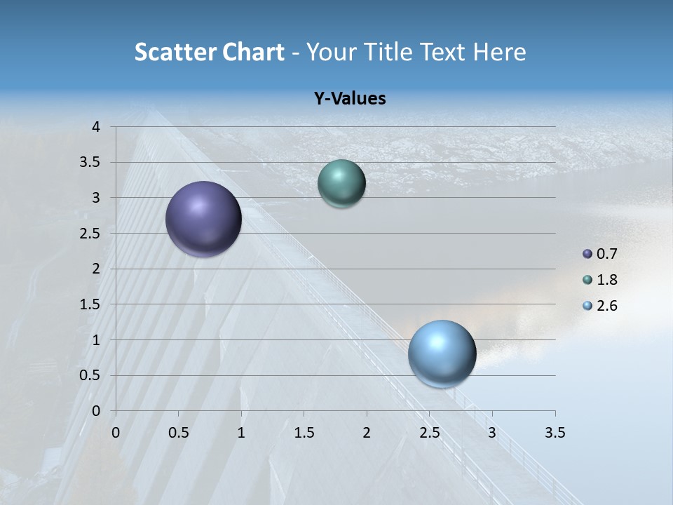 Dam Hydroelectric Autumn PowerPoint Template