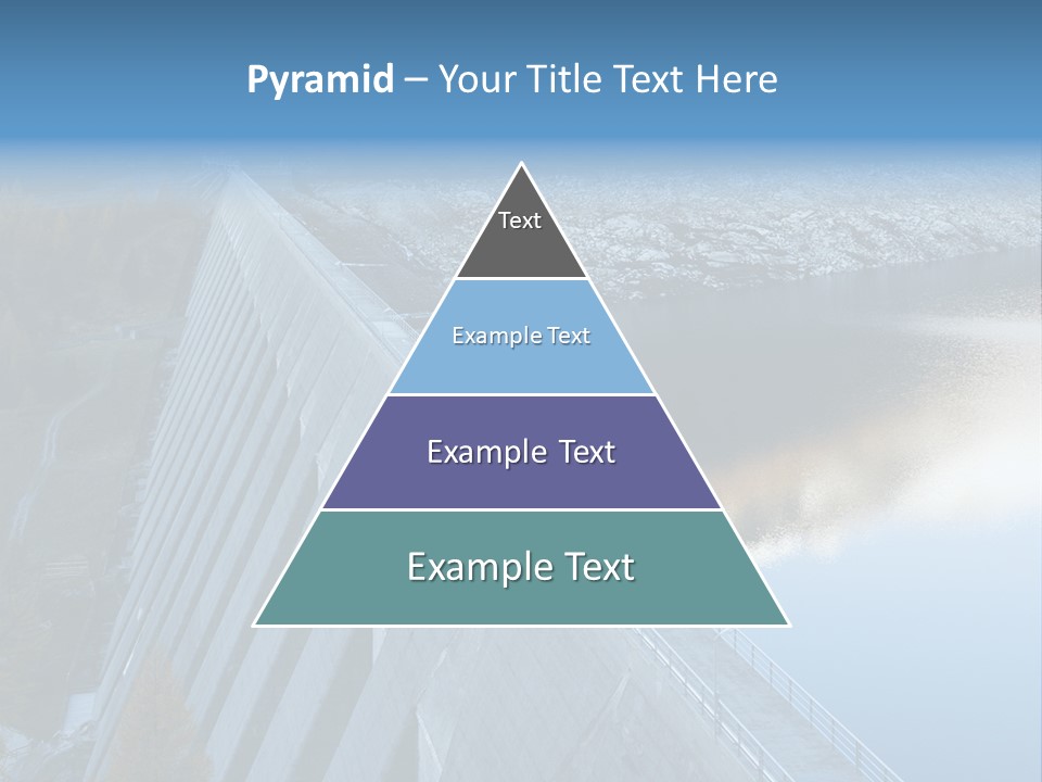Dam Hydroelectric Autumn PowerPoint Template