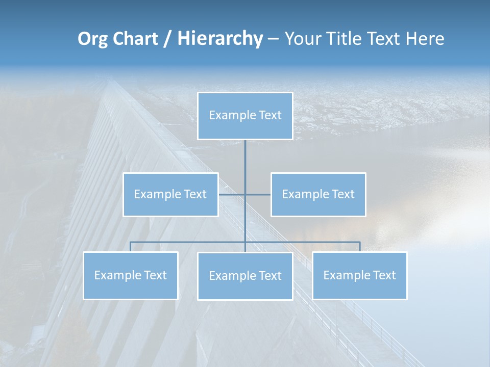 Dam Hydroelectric Autumn PowerPoint Template