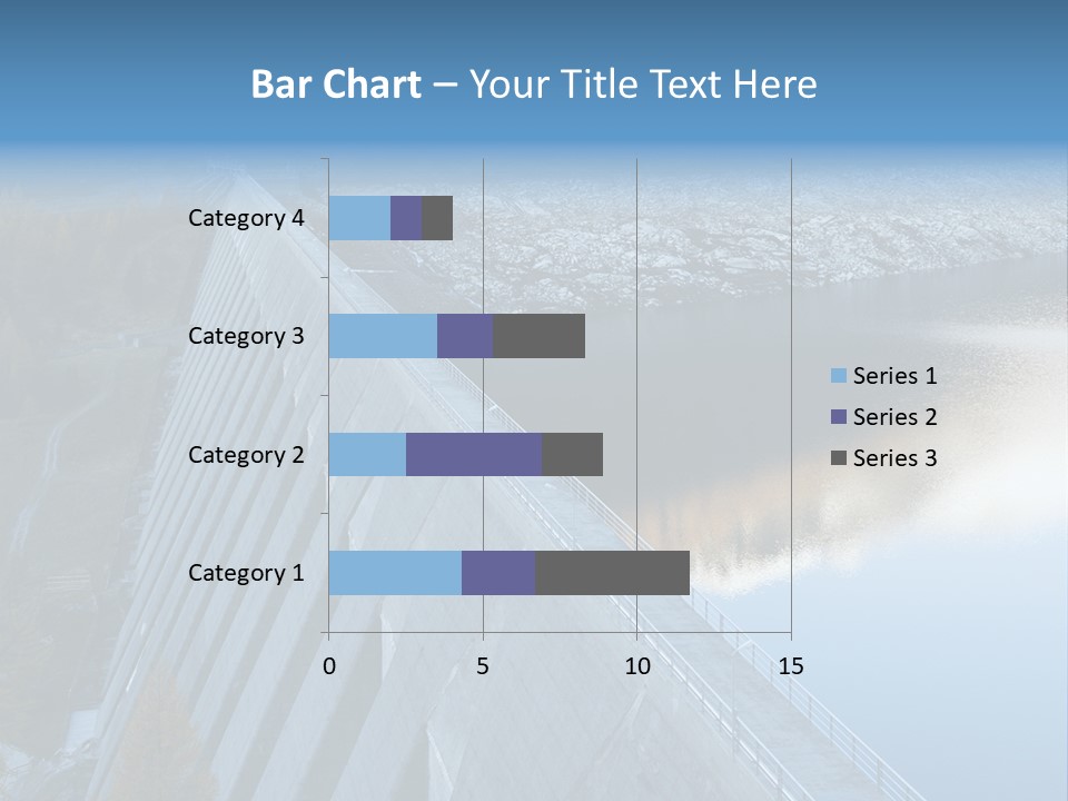 Dam Hydroelectric Autumn PowerPoint Template