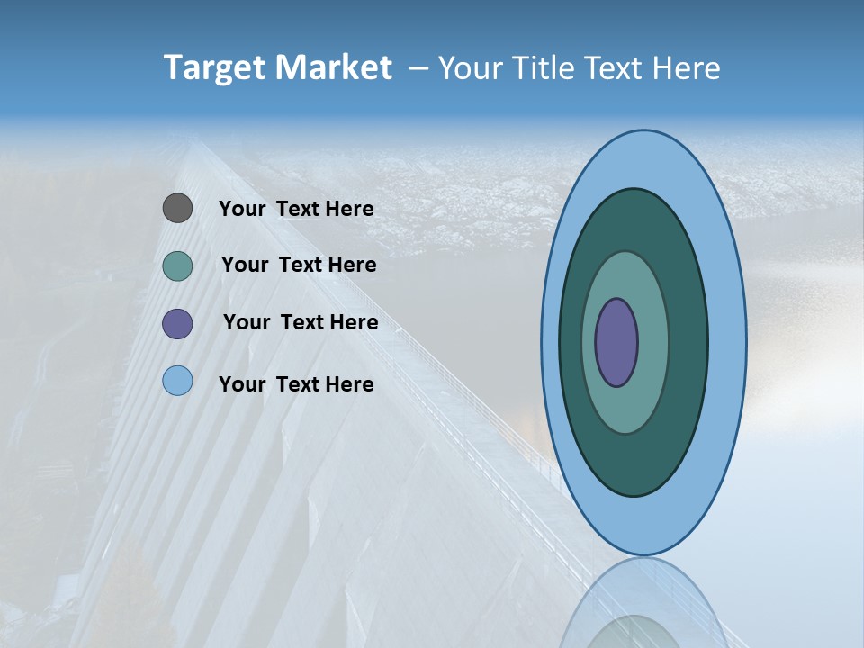 Dam Hydroelectric Autumn PowerPoint Template