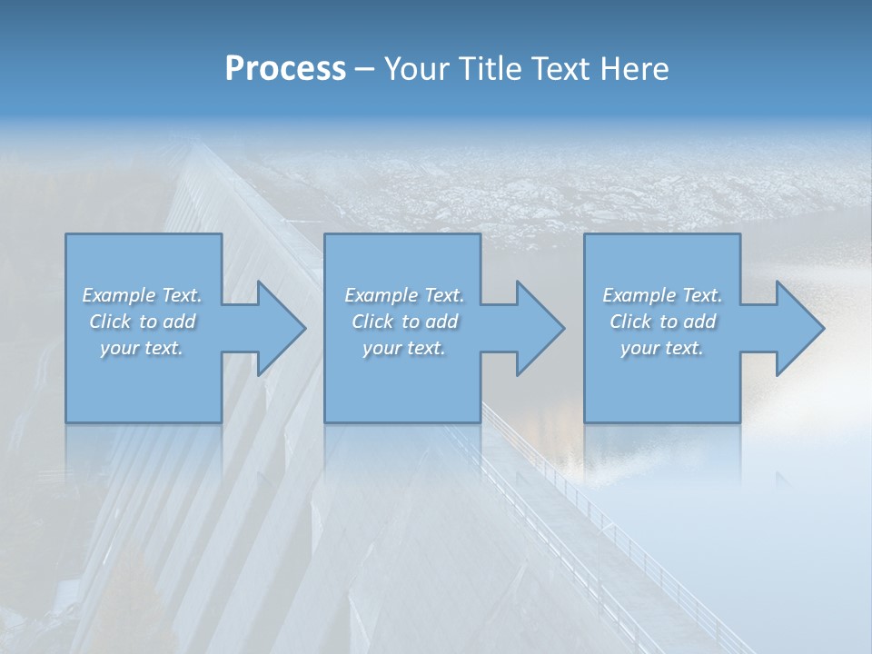 Dam Hydroelectric Autumn PowerPoint Template