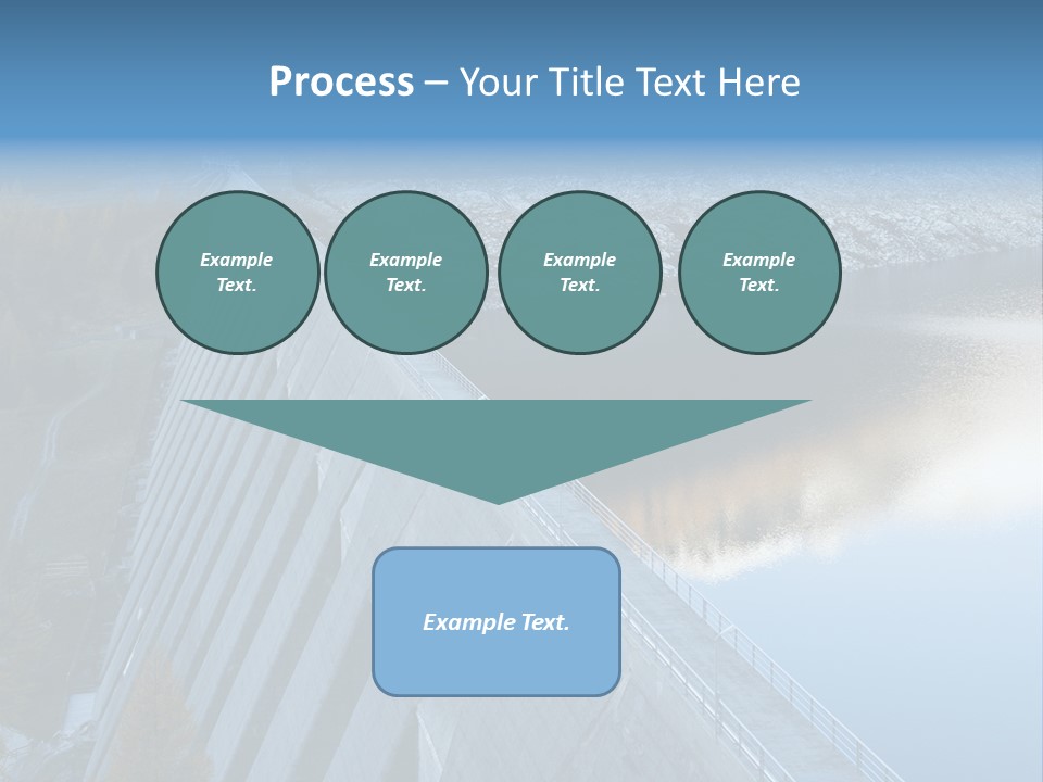 Dam Hydroelectric Autumn PowerPoint Template