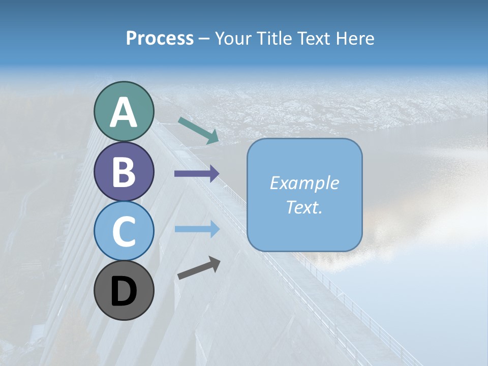 Dam Hydroelectric Autumn PowerPoint Template