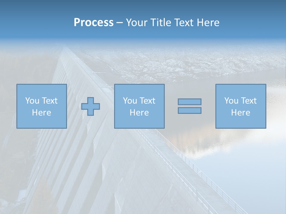 Dam Hydroelectric Autumn PowerPoint Template