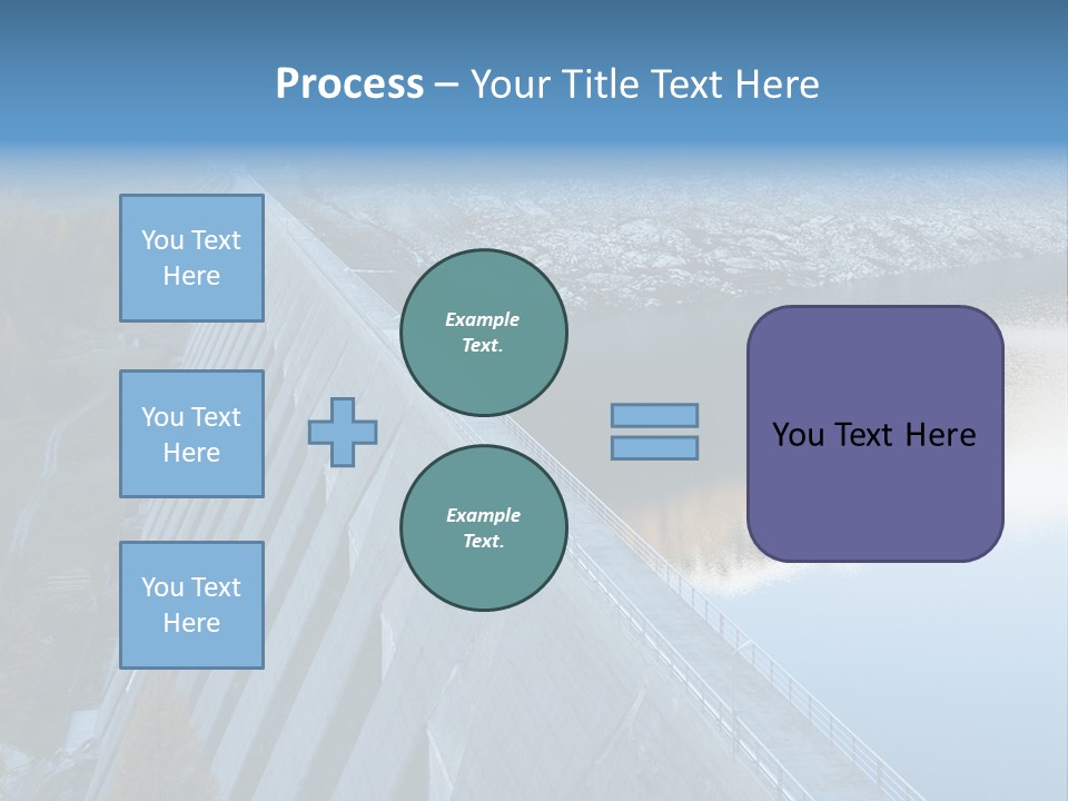 Dam Hydroelectric Autumn PowerPoint Template