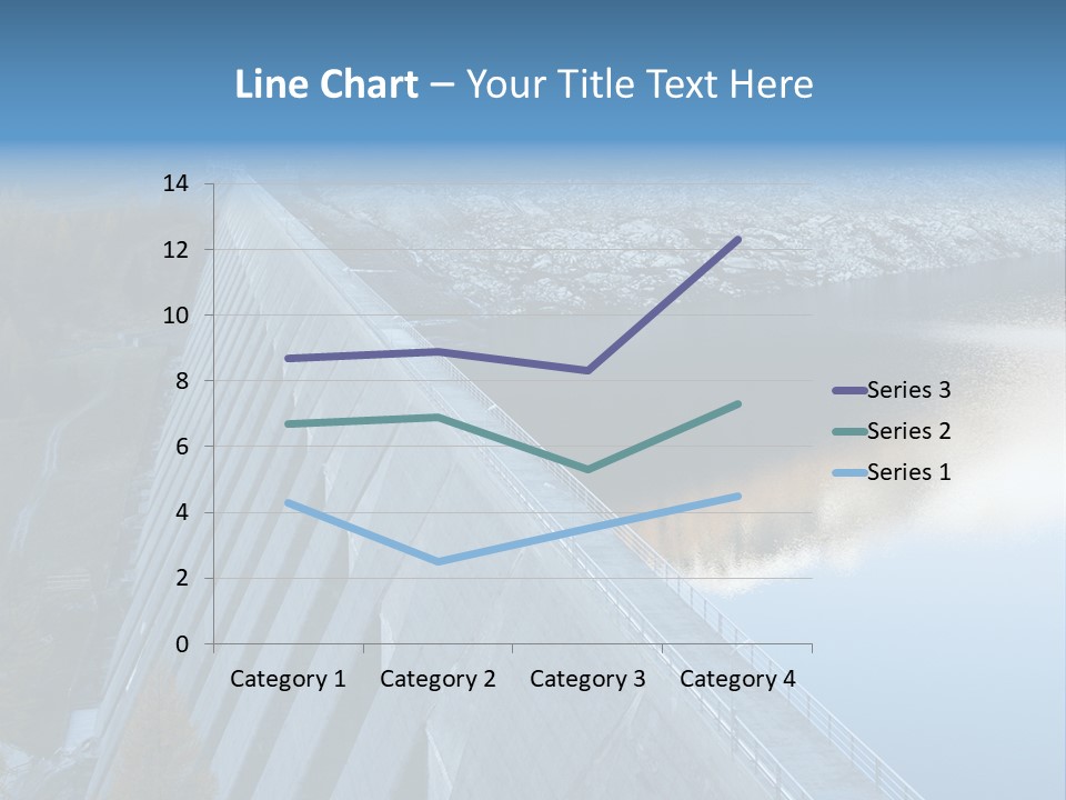 Dam Hydroelectric Autumn PowerPoint Template