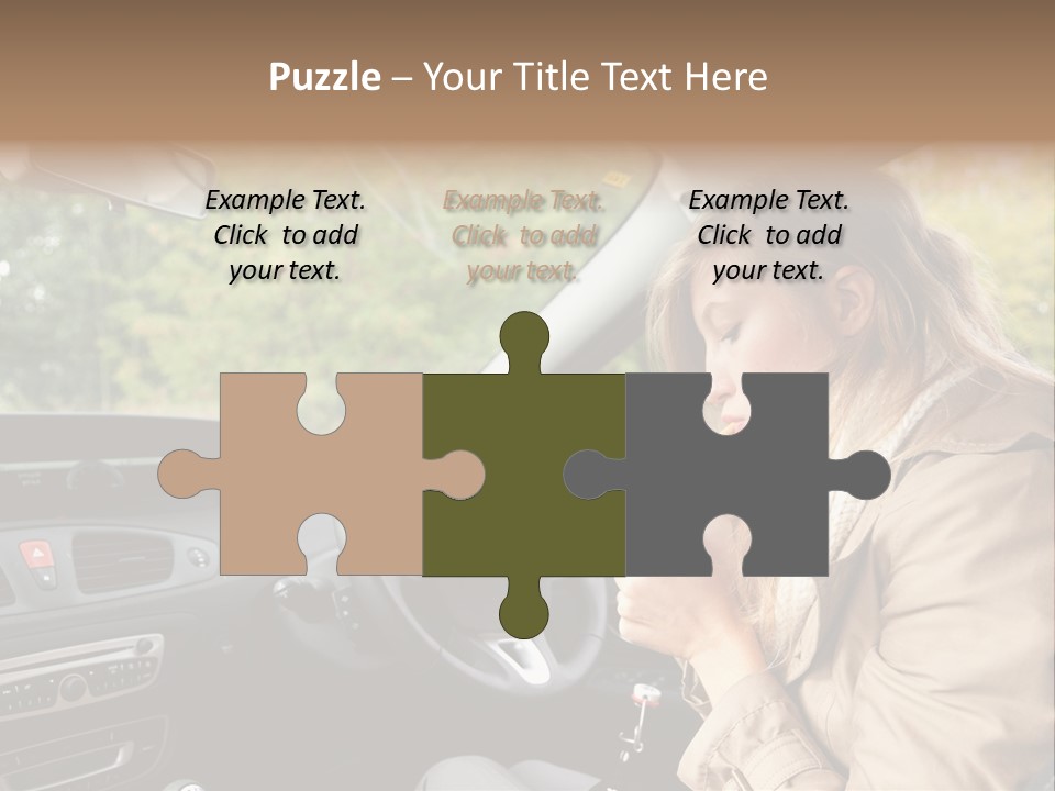 Seat Transport Young PowerPoint Template