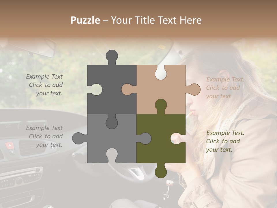 Seat Transport Young PowerPoint Template