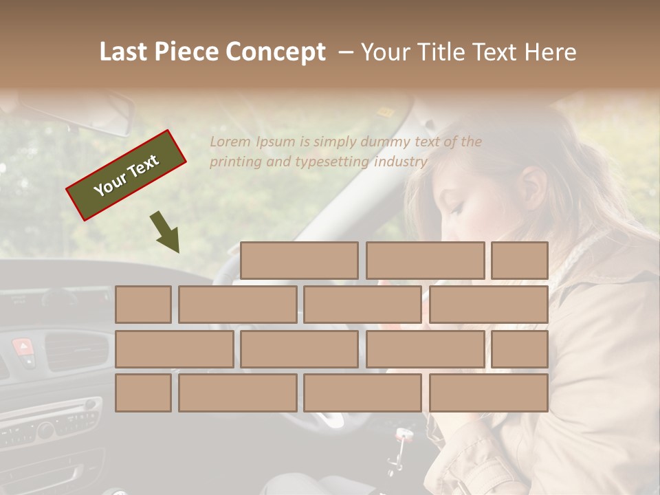 Seat Transport Young PowerPoint Template