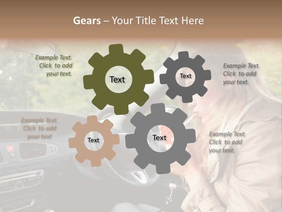 Seat Transport Young PowerPoint Template