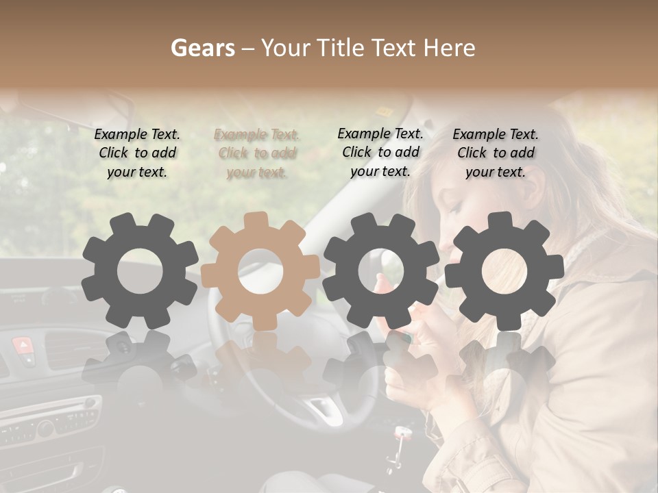 Seat Transport Young PowerPoint Template