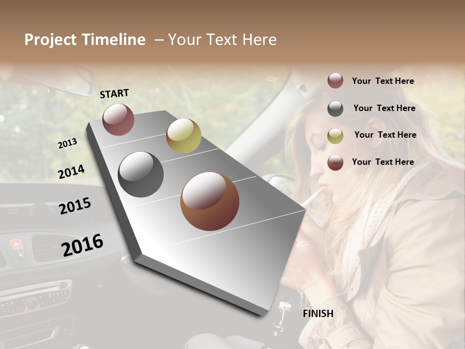 Seat Transport Young PowerPoint Template