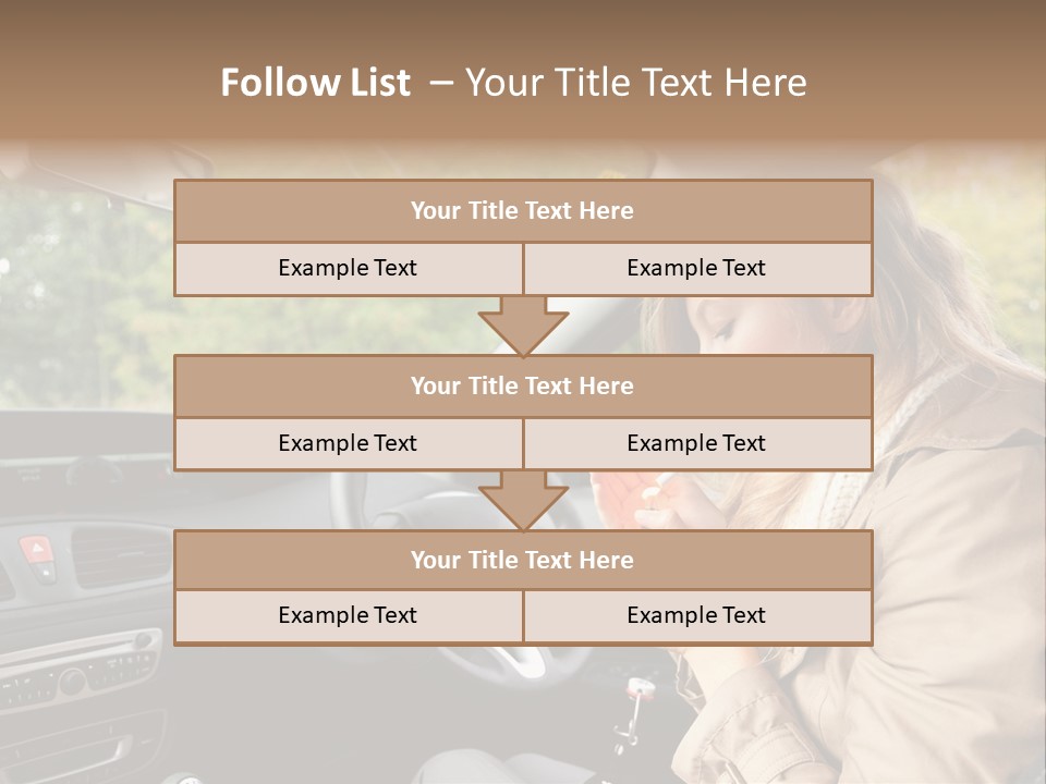 Seat Transport Young PowerPoint Template