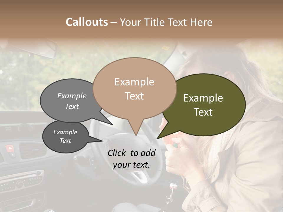 Seat Transport Young PowerPoint Template