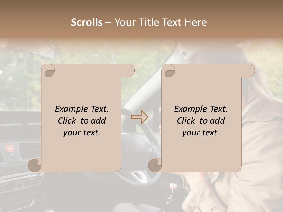 Seat Transport Young PowerPoint Template