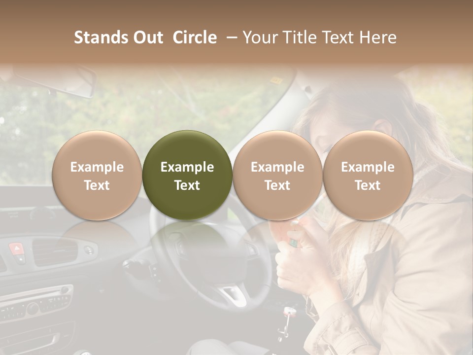 Seat Transport Young PowerPoint Template