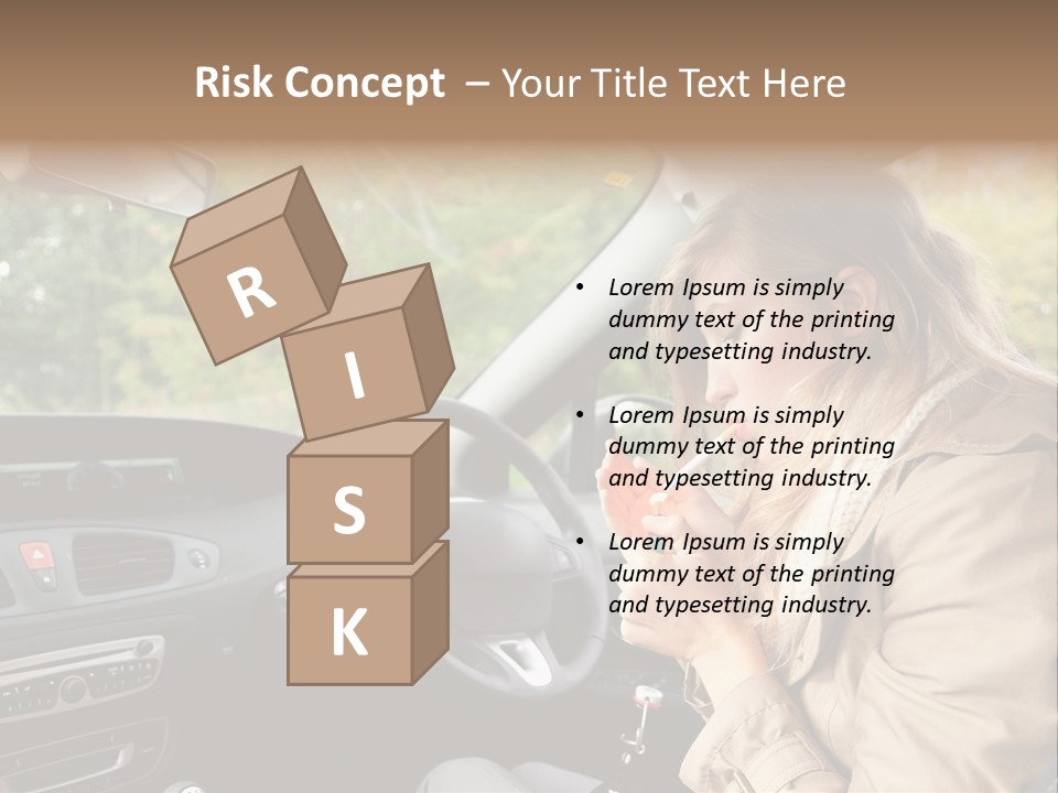 Seat Transport Young PowerPoint Template