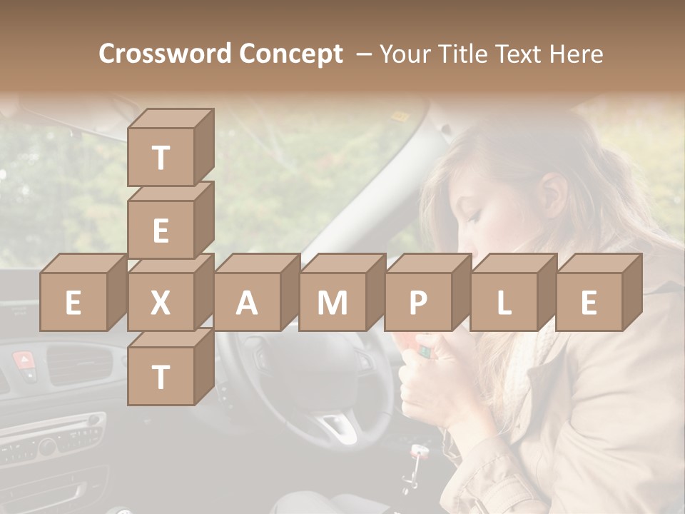 Seat Transport Young PowerPoint Template