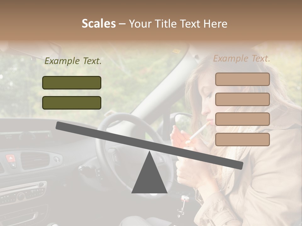 Seat Transport Young PowerPoint Template