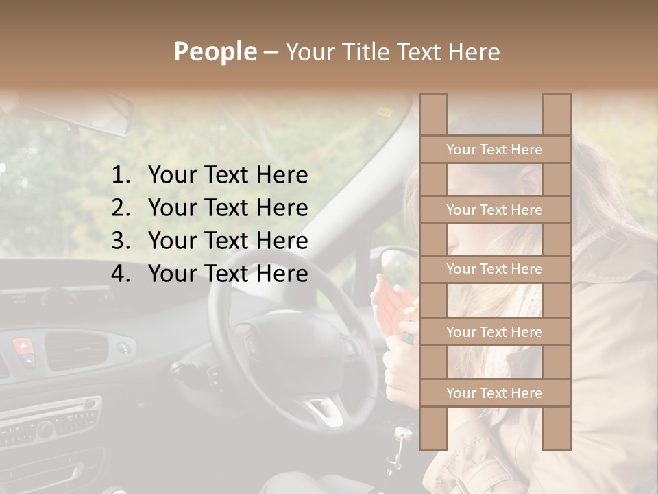Seat Transport Young PowerPoint Template