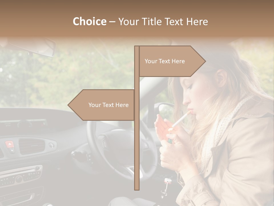 Seat Transport Young PowerPoint Template