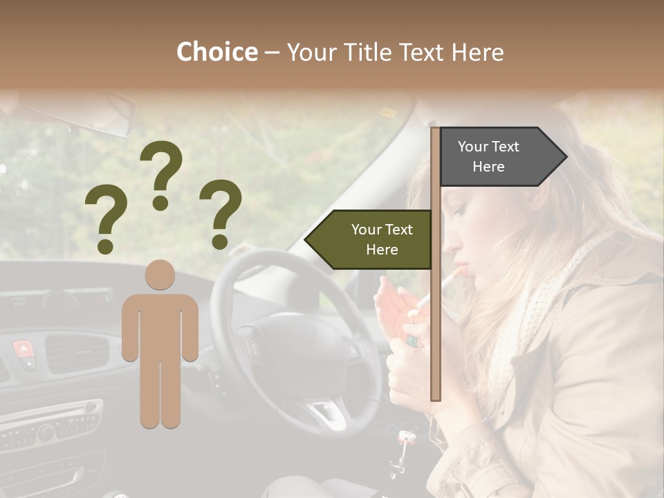 Seat Transport Young PowerPoint Template