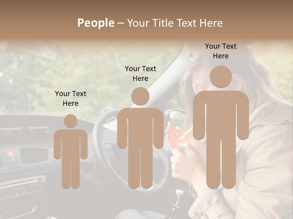 Seat Transport Young PowerPoint Template