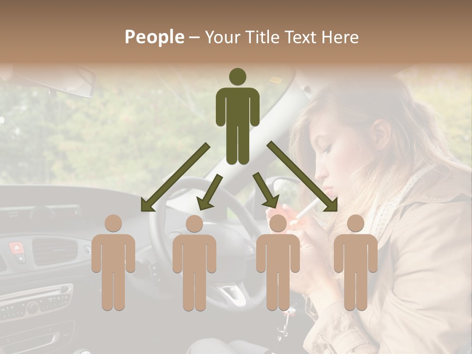 Seat Transport Young PowerPoint Template