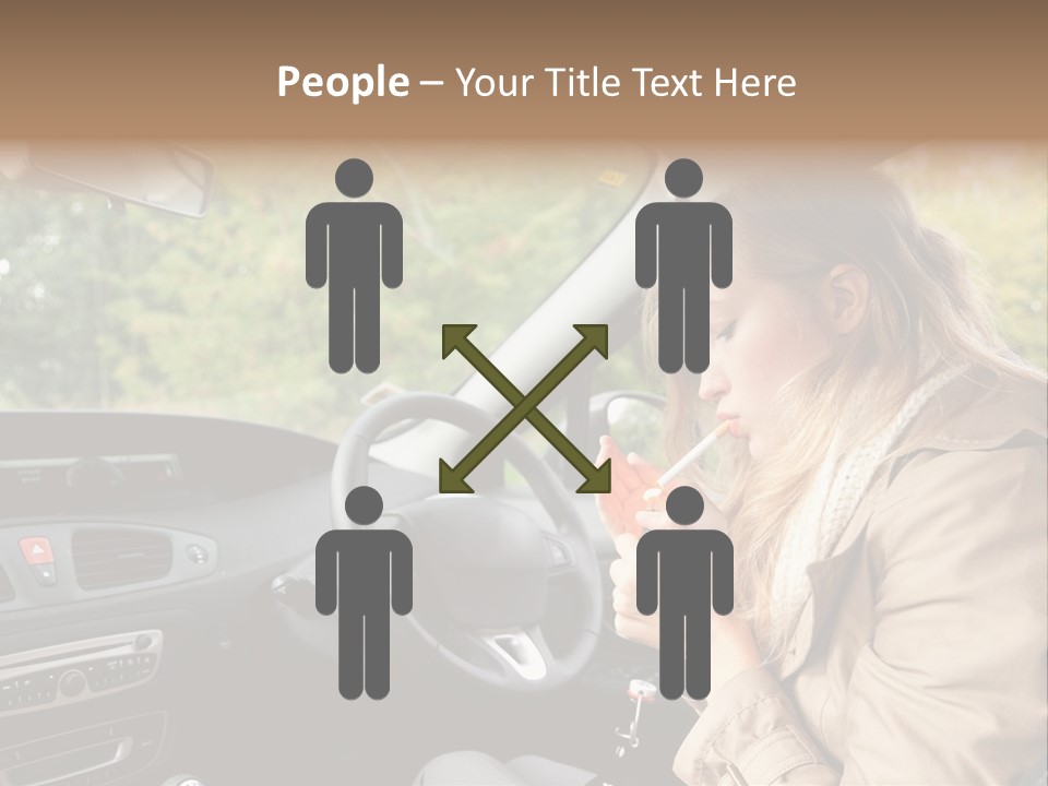Seat Transport Young PowerPoint Template