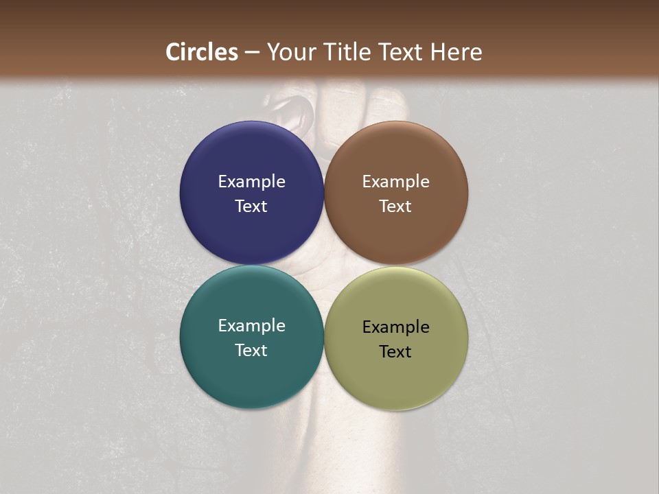 Arm Conflict Communism PowerPoint Template