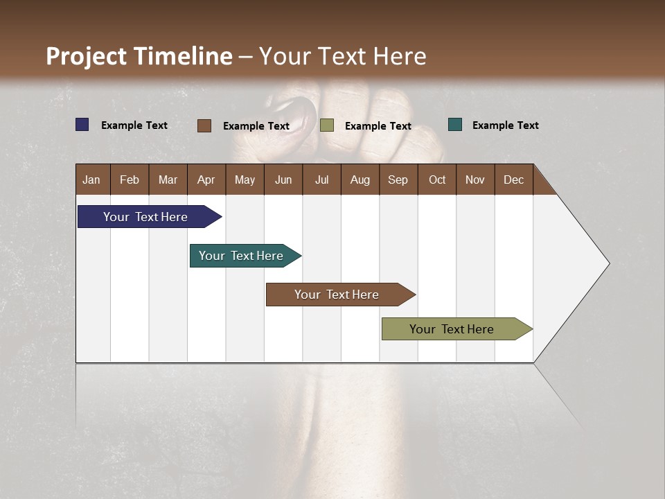 Arm Conflict Communism PowerPoint Template