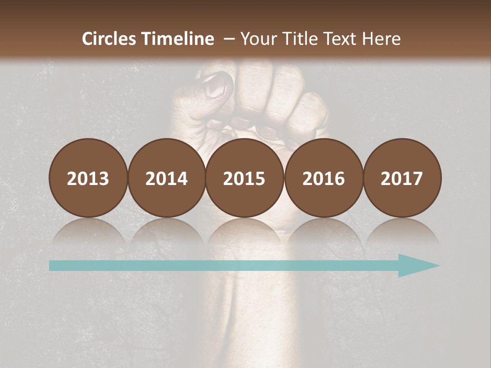 Arm Conflict Communism PowerPoint Template