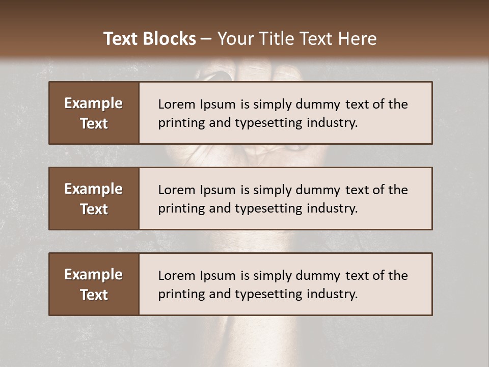 Arm Conflict Communism PowerPoint Template