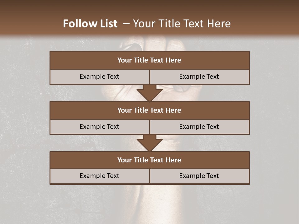 Arm Conflict Communism PowerPoint Template