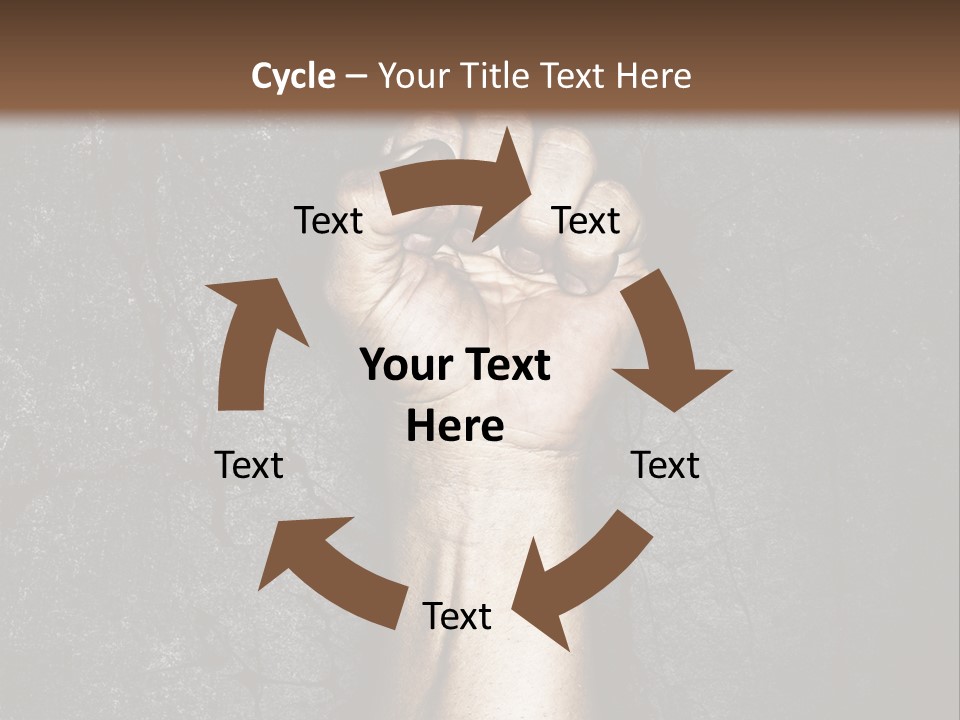 Arm Conflict Communism PowerPoint Template