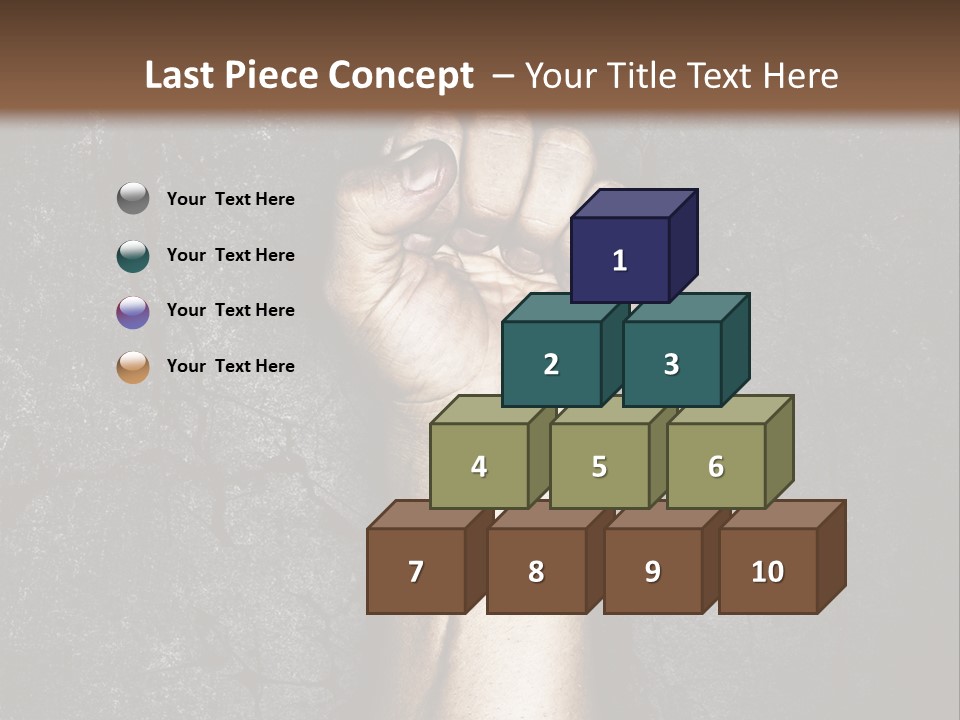 Arm Conflict Communism PowerPoint Template