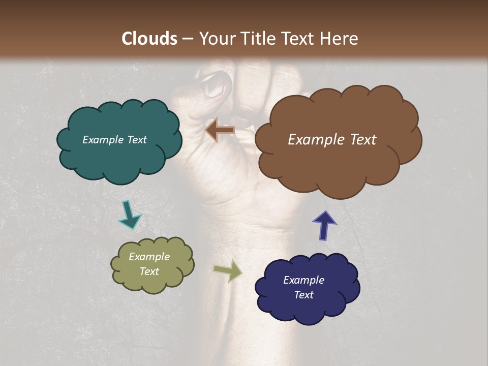 Arm Conflict Communism PowerPoint Template
