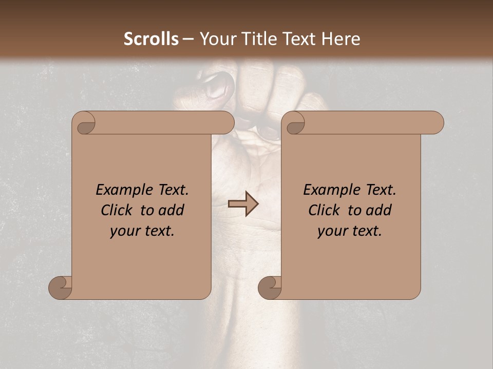 Arm Conflict Communism PowerPoint Template