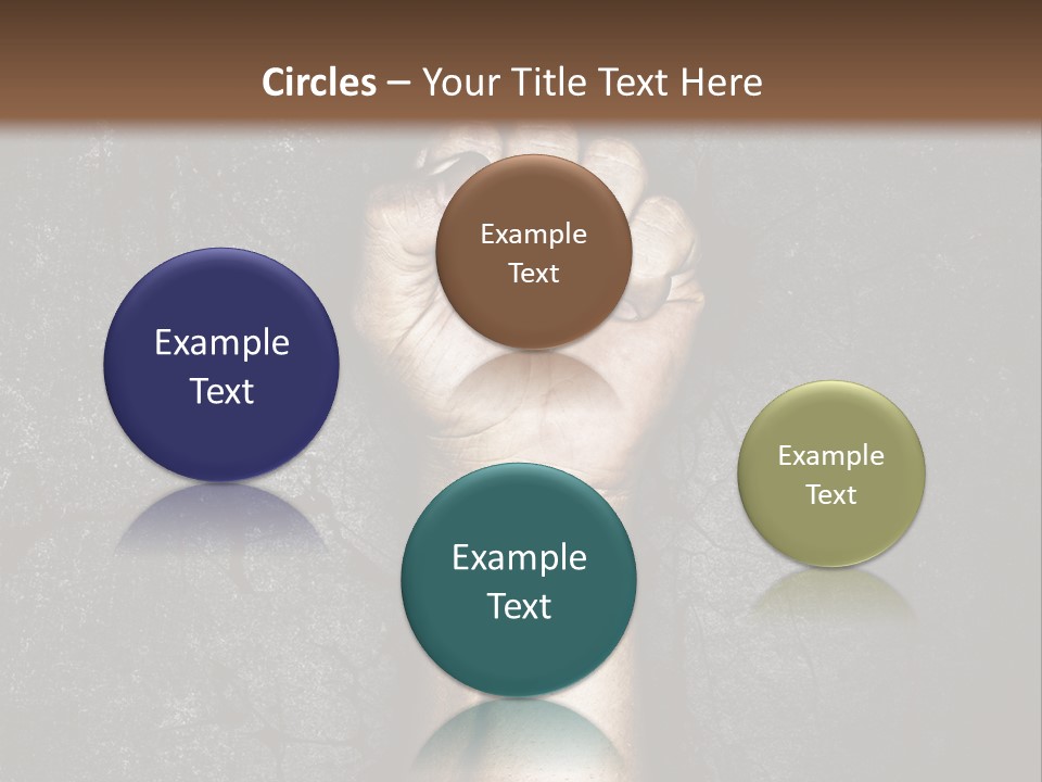 Arm Conflict Communism PowerPoint Template