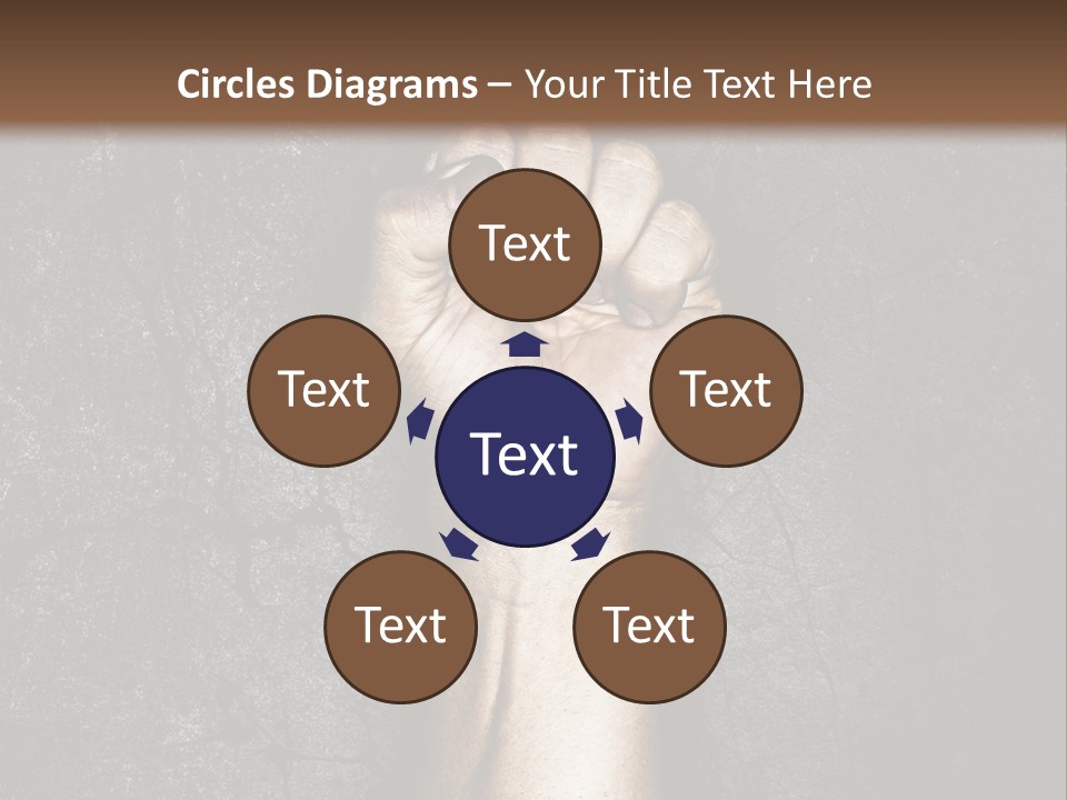 Arm Conflict Communism PowerPoint Template