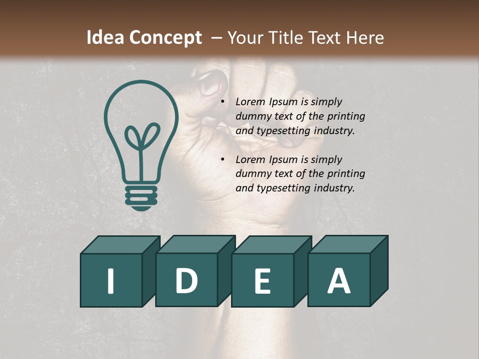 Arm Conflict Communism PowerPoint Template